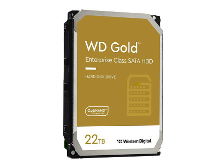 Жесткий диск Western Digital WD Gold, 3.5", 22 TB <WD221KRYZ>
