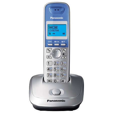 Радиотелефон Panasonic KX-TG2511, Серебристый