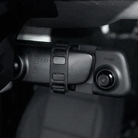 Автомобильный видеорегистратор 70mai Rearview Dash Cam Wide, 1080x 1920, Чёрный