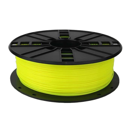 Нить для 3D-принтера Gembird 3DP-PLA1.75-01-FY, PLA, Желтый Флуоресцентный, 1.75 мм, 1кг