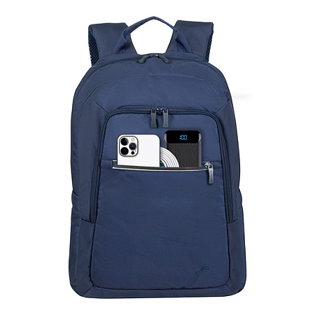 Рюкзак для ноутбука RivaCase 7561, 15.6", ECO-FRIENDLY RPET полиэстер, Темно-синий