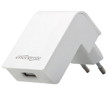 Зарядное устройство Energenie EG-UC2A-02-W, 5Вт, Белый