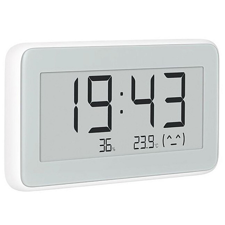 Часы с монитором температуры и влажности Xiaomi LYWSD02MMC, Белый