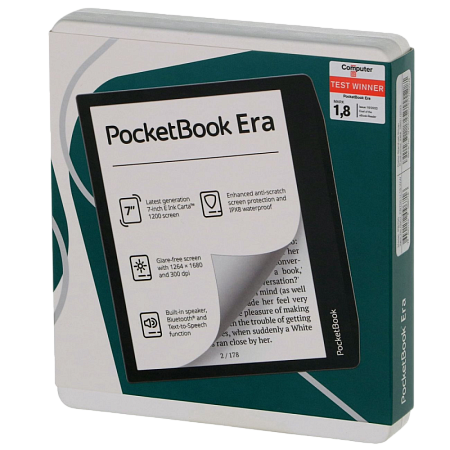 Электронная книга PocketBook 700 Era, Чёрный | Серебристый