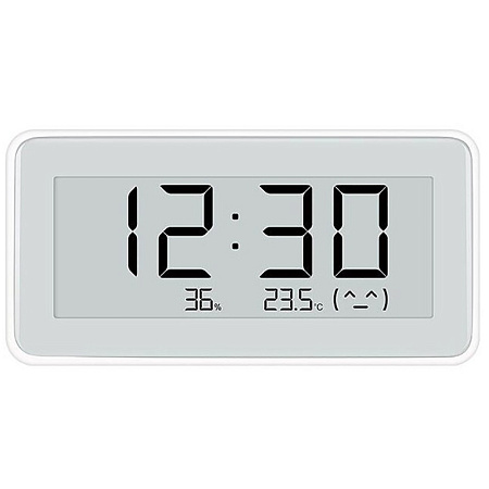 Часы с монитором температуры и влажности Xiaomi LYWSD02MMC, Белый