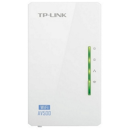 Адаптер Powerline TP-LINK TL-WPA4220, AV600, 600 Mбит/c, Белый