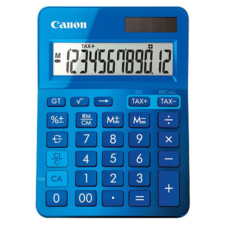 Калькулятор Canon LS-123K BL, Синий