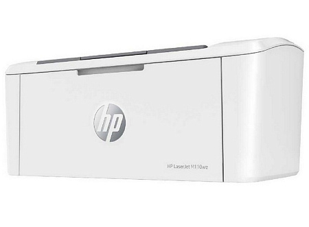 Лазерный принтер HP Printer LaserJet M110we, A4, Белый