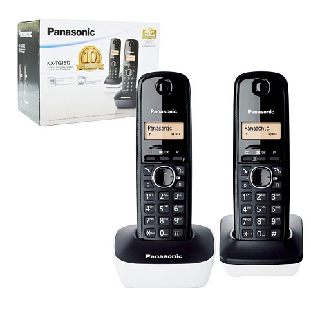 Радиотелефон Panasonic KX-TG1611, Белый