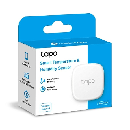 Датчик температуры и влажности TP-LINK Tapo T310, Белый
