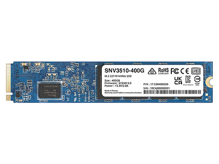 Накопитель SSD SYNOLOGY SNV3510-400G, 400Гб, SNV3510-400G