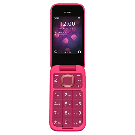 Мобильный телефон Nokia 2660 Flip 4G, Розовый