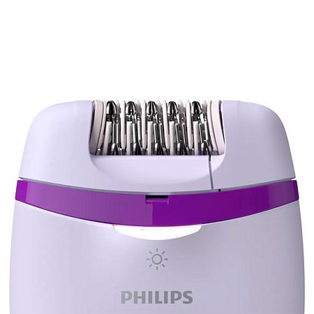 Эпилятор Philips BRE275/00, Белый | Фиолетовый