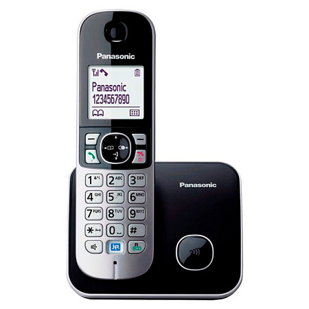 Радиотелефон Panasonic KX-TG6811, Чёрный