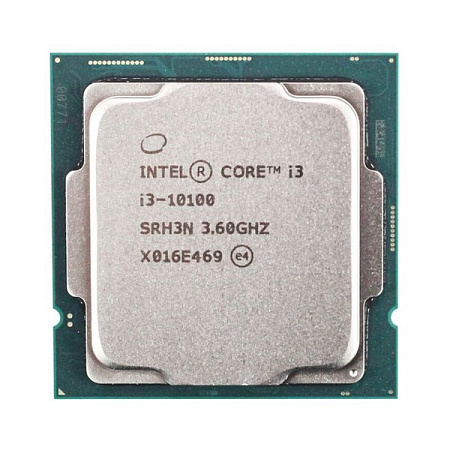 Процессор Intel Core i3-10100, Intel UHD 630 Graphics, Кулер | Box